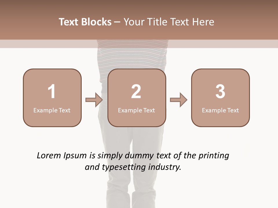 Nacre Attracted Pattern PowerPoint Template