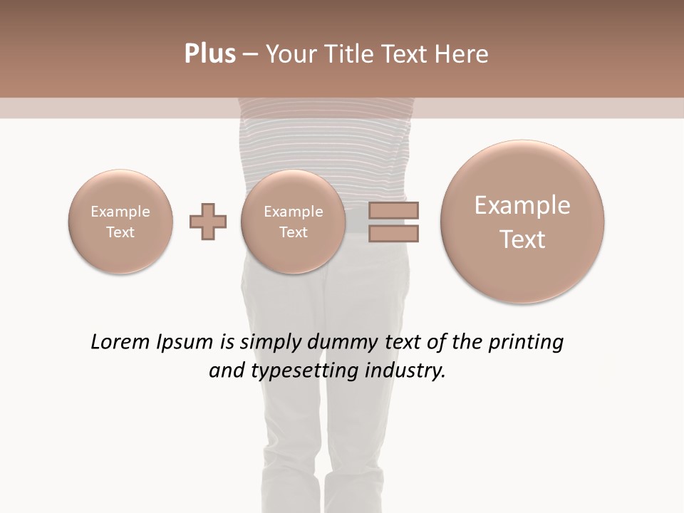 Nacre Attracted Pattern PowerPoint Template