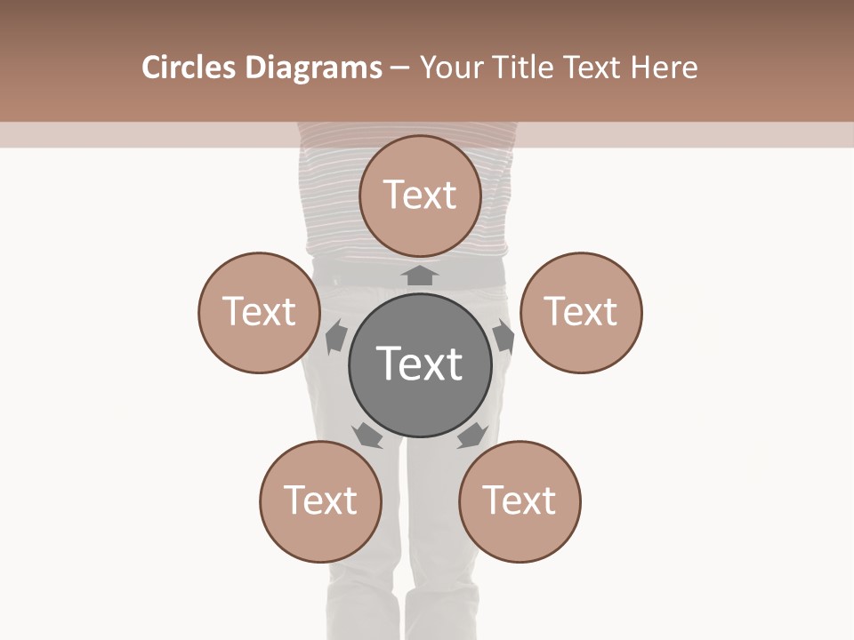 Nacre Attracted Pattern PowerPoint Template