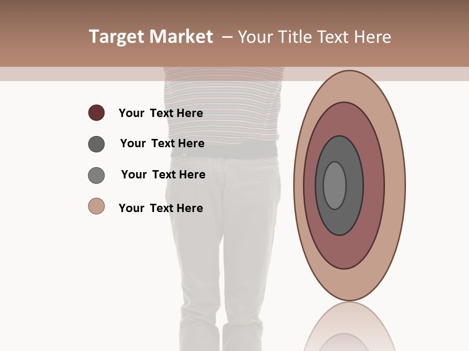 Nacre Attracted Pattern PowerPoint Template