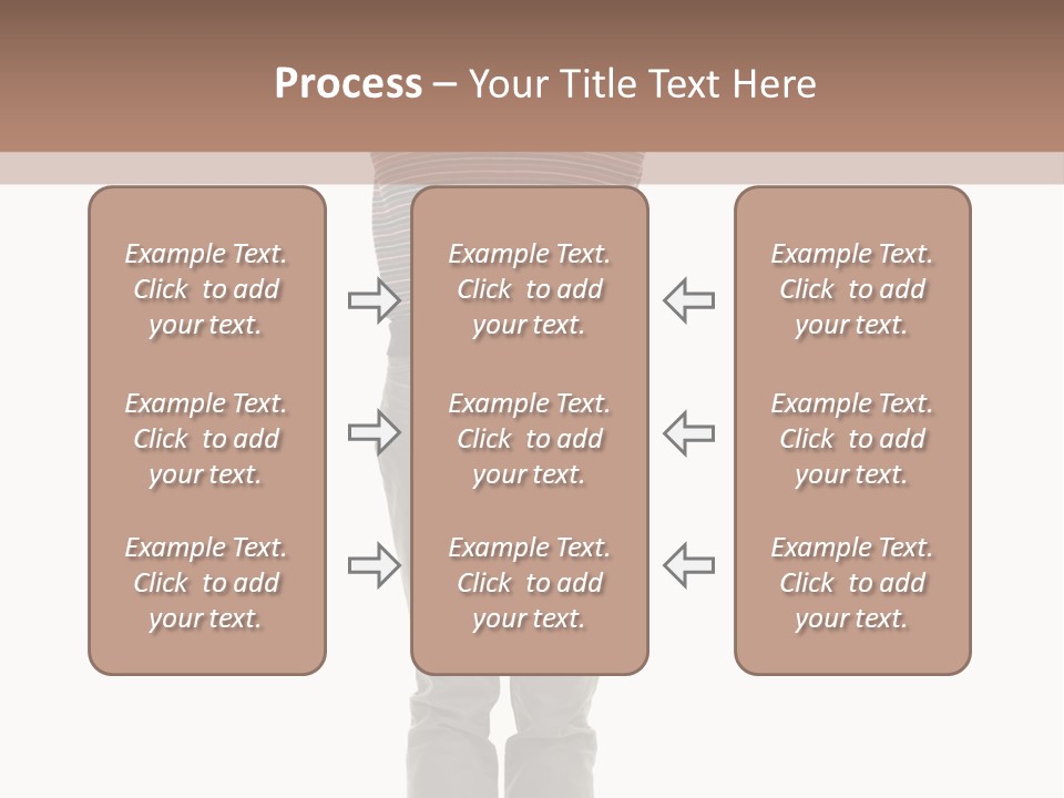 Nacre Attracted Pattern PowerPoint Template