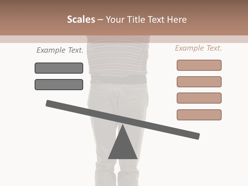 Nacre Attracted Pattern PowerPoint Template