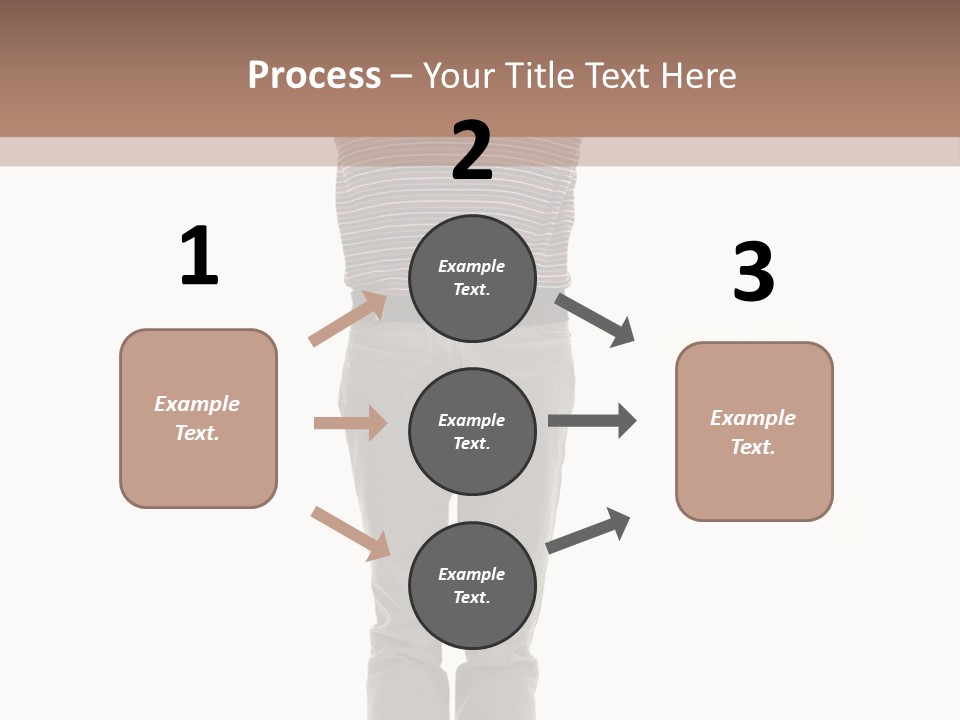 Nacre Attracted Pattern PowerPoint Template