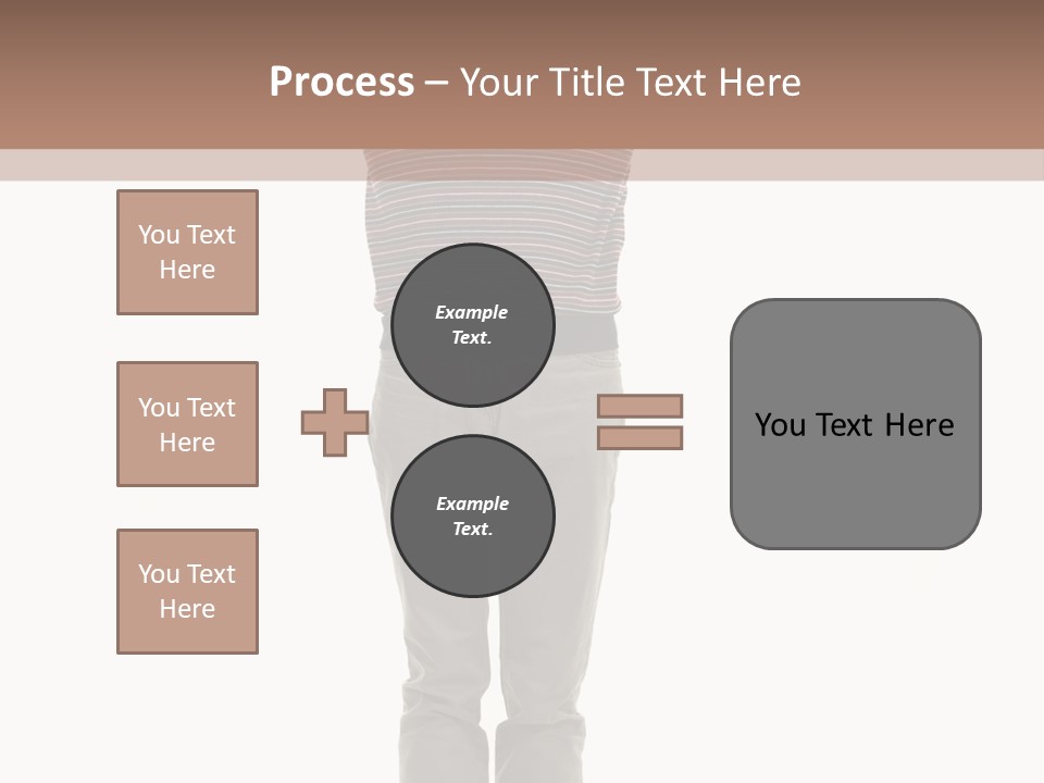 Nacre Attracted Pattern PowerPoint Template