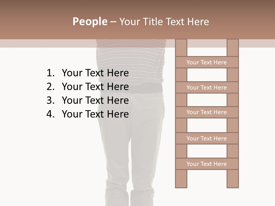 Nacre Attracted Pattern PowerPoint Template