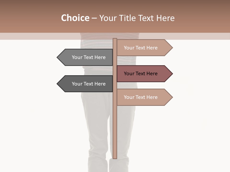 Nacre Attracted Pattern PowerPoint Template