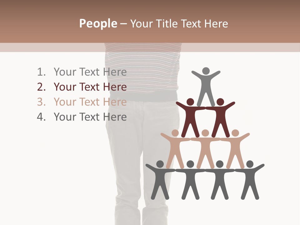 Nacre Attracted Pattern PowerPoint Template