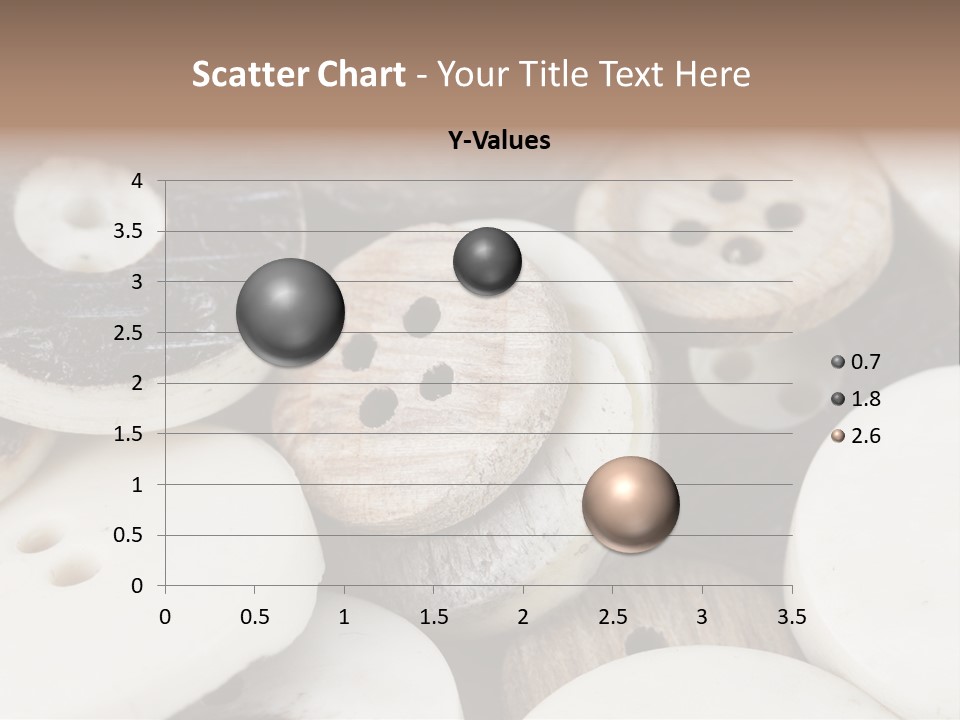 Nacre Attracted Pattern PowerPoint Template
