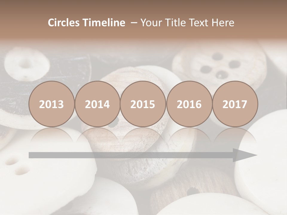 Nacre Attracted Pattern PowerPoint Template