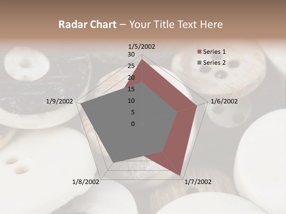 Nacre Attracted Pattern PowerPoint Template