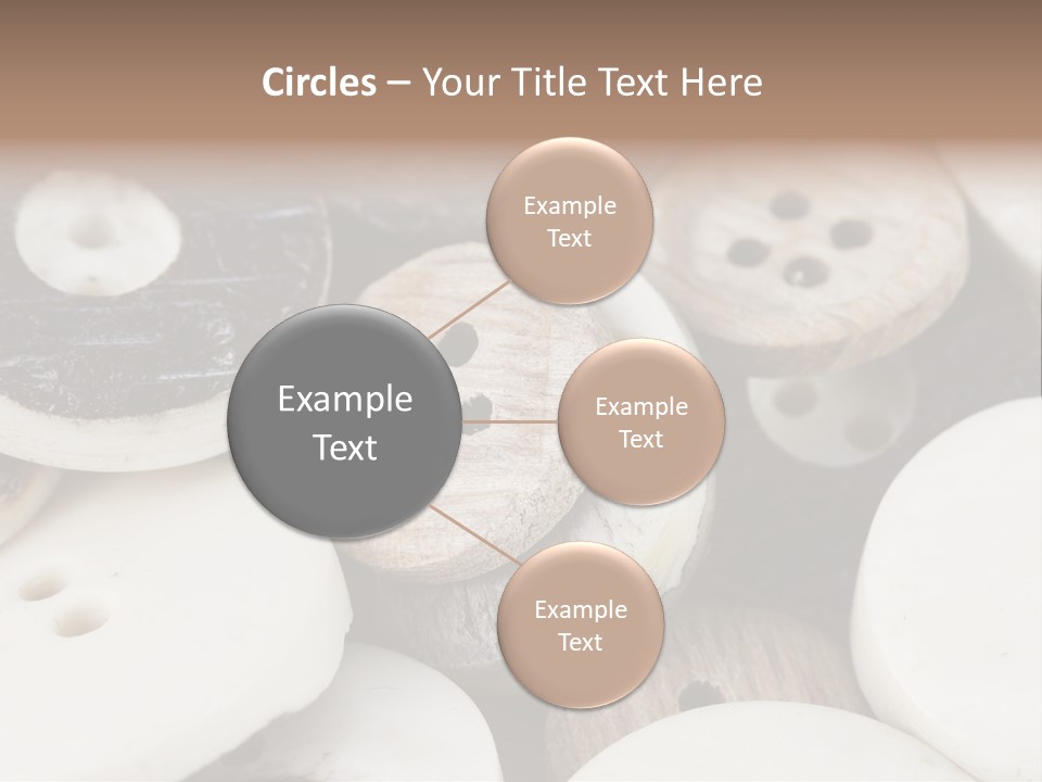 Nacre Attracted Pattern PowerPoint Template