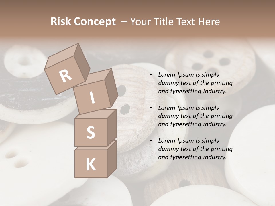 Nacre Attracted Pattern PowerPoint Template