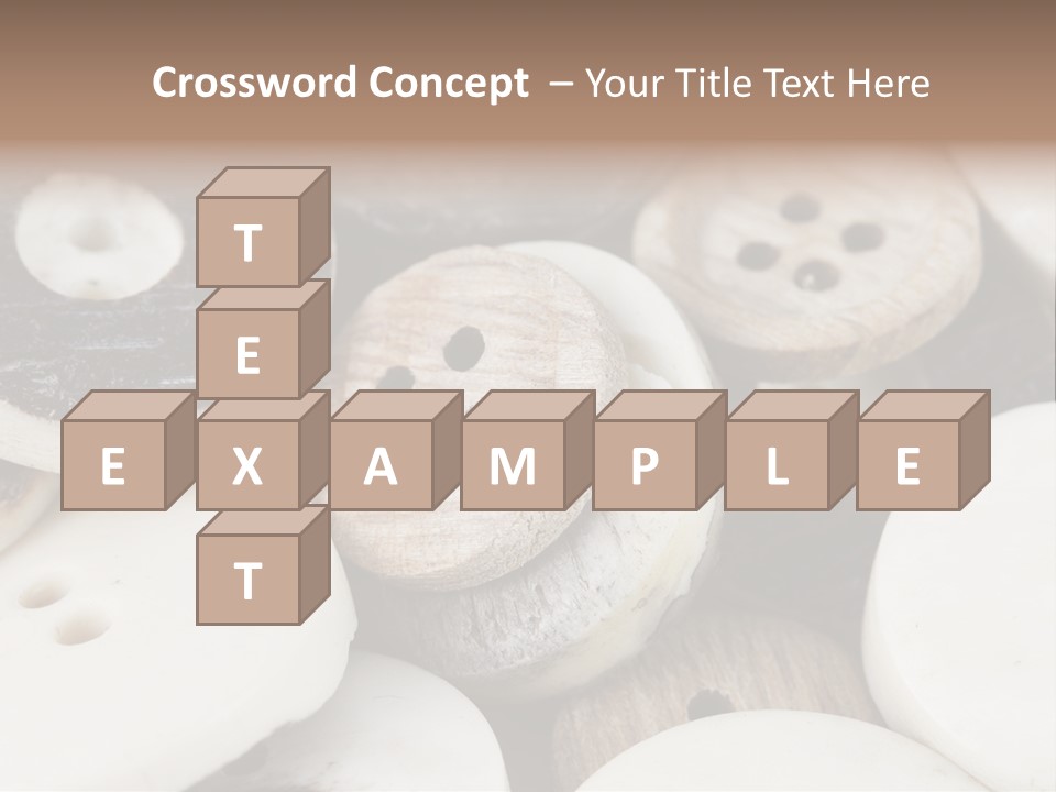 Nacre Attracted Pattern PowerPoint Template