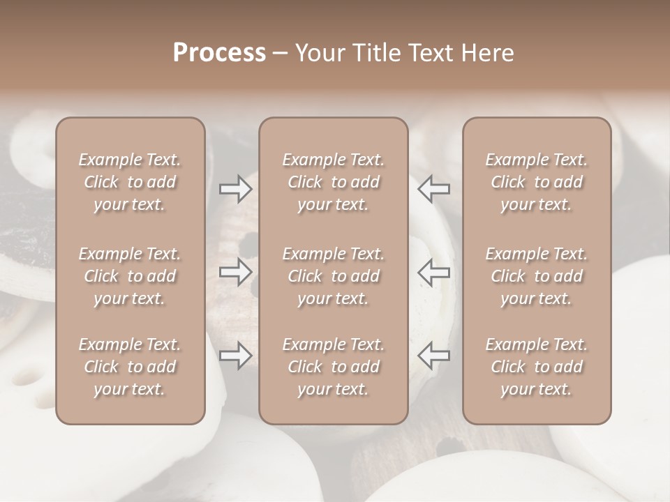Nacre Attracted Pattern PowerPoint Template