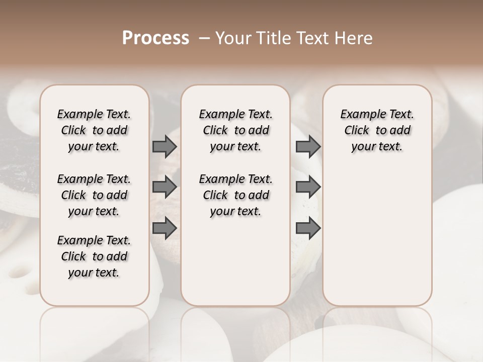 Nacre Attracted Pattern PowerPoint Template