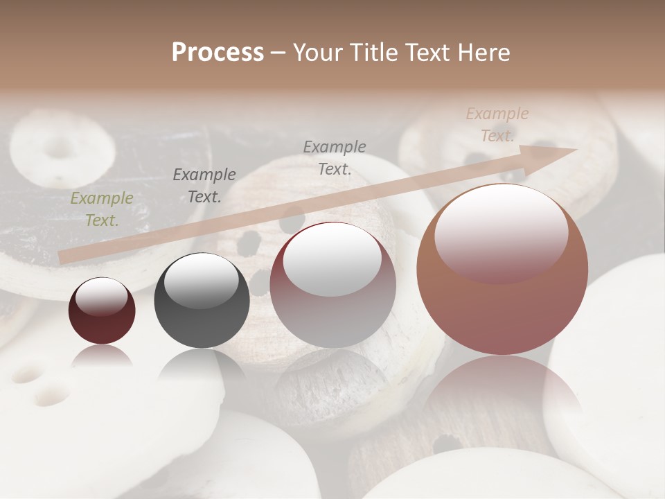 Nacre Attracted Pattern PowerPoint Template