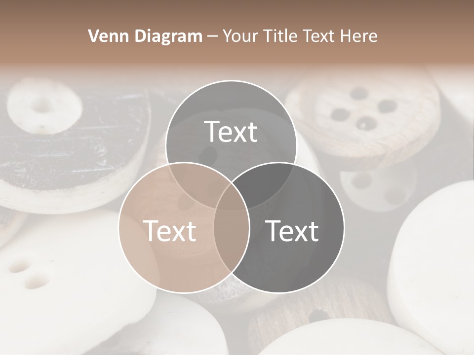 Nacre Attracted Pattern PowerPoint Template