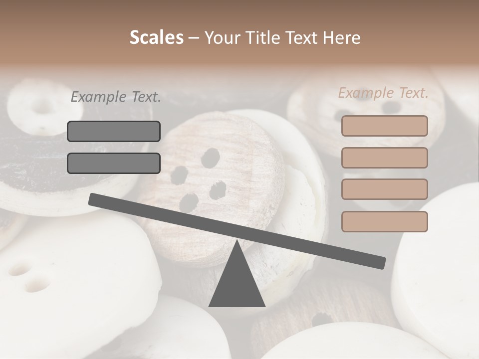 Nacre Attracted Pattern PowerPoint Template