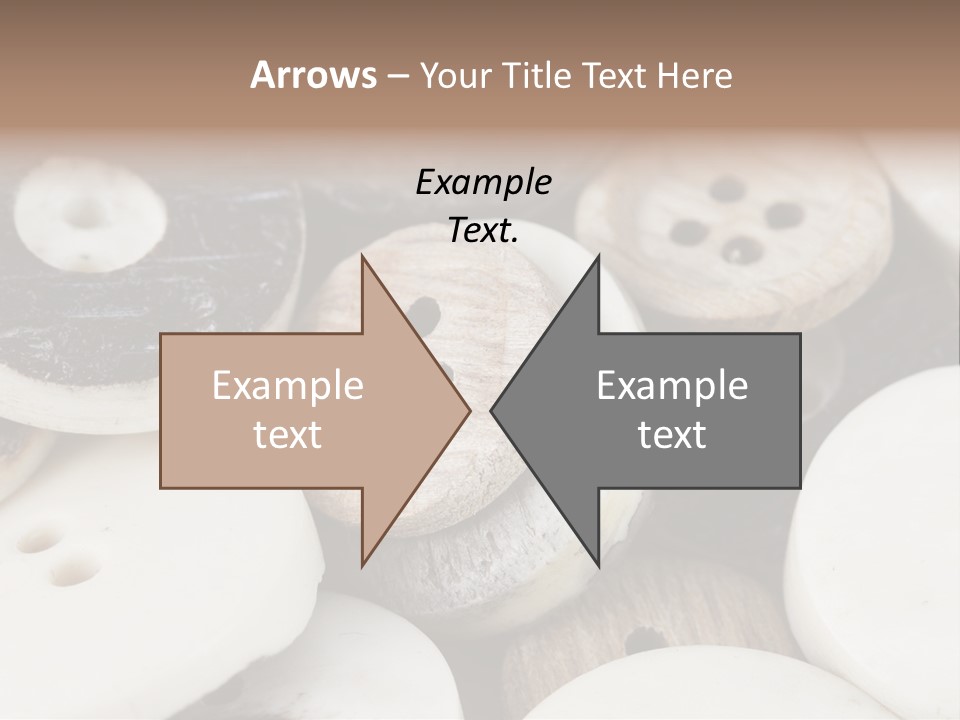 Nacre Attracted Pattern PowerPoint Template