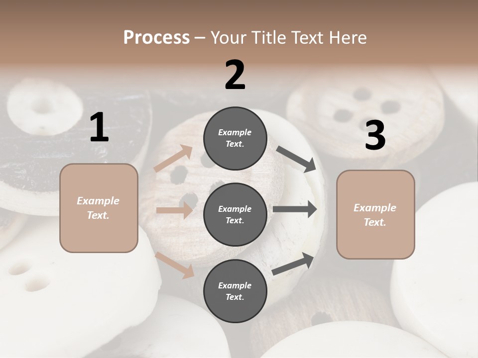 Nacre Attracted Pattern PowerPoint Template