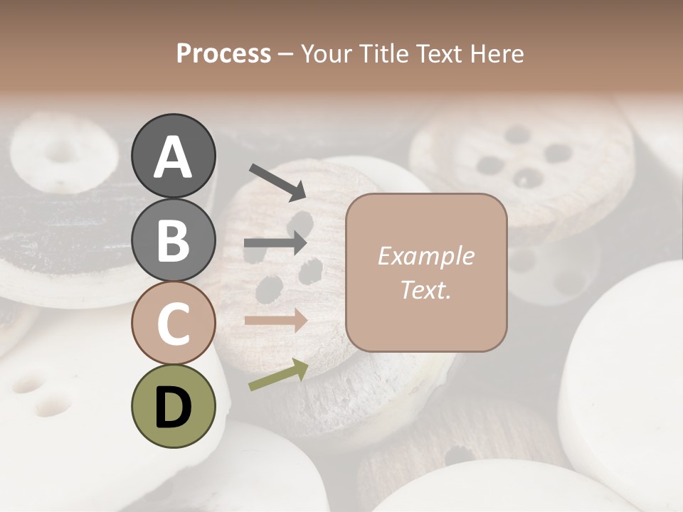 Nacre Attracted Pattern PowerPoint Template