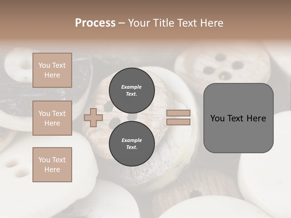 Nacre Attracted Pattern PowerPoint Template