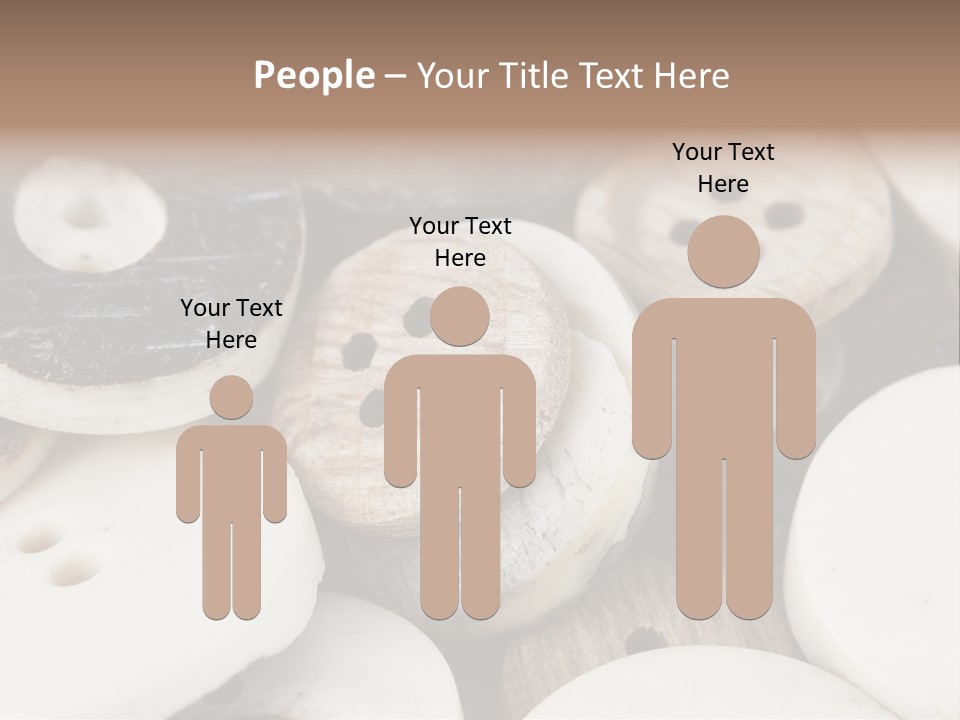 Nacre Attracted Pattern PowerPoint Template