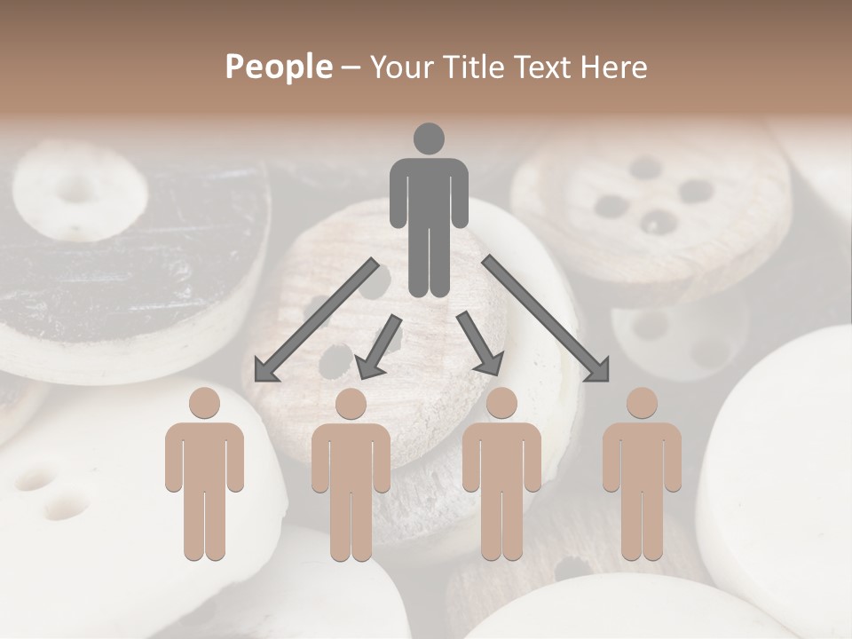 Nacre Attracted Pattern PowerPoint Template