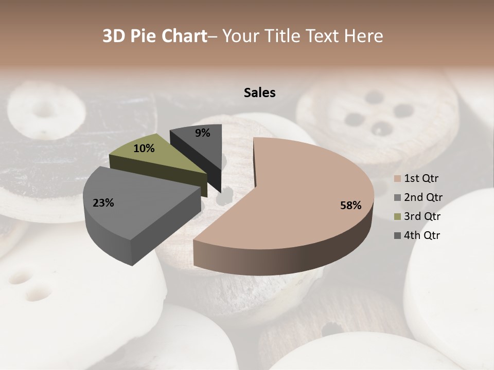 Nacre Attracted Pattern PowerPoint Template
