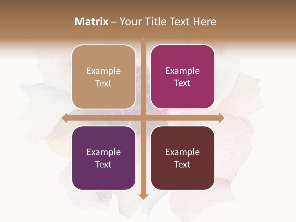 Decoration Flower Abstract PowerPoint Template