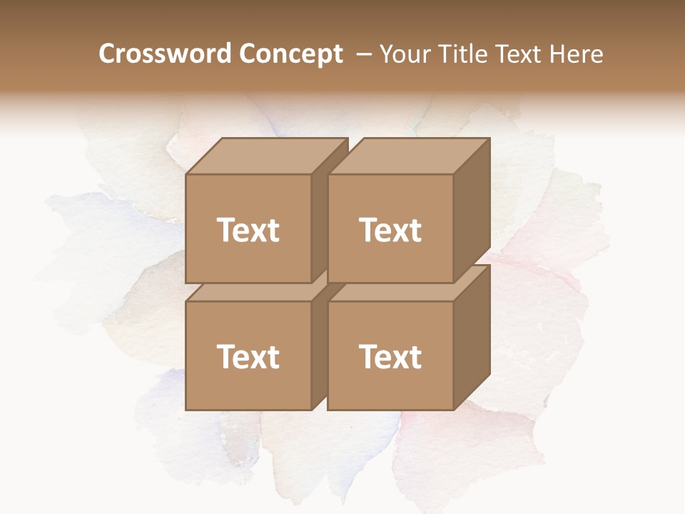 Decoration Flower Abstract PowerPoint Template