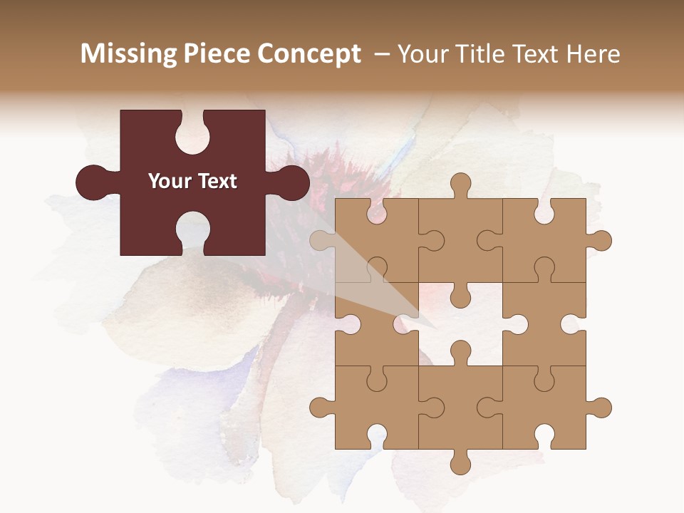 Decoration Flower Abstract PowerPoint Template