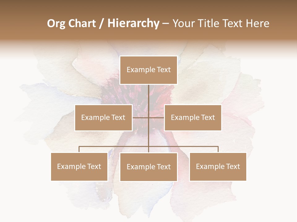 Decoration Flower Abstract PowerPoint Template