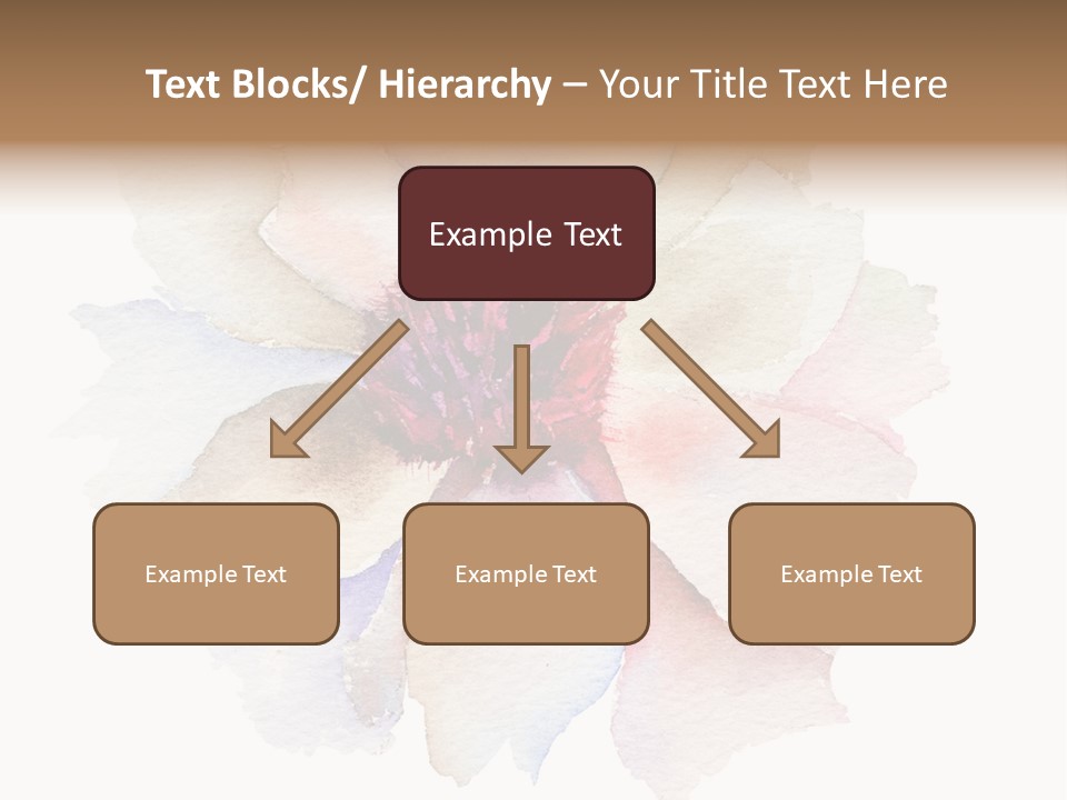 Decoration Flower Abstract PowerPoint Template