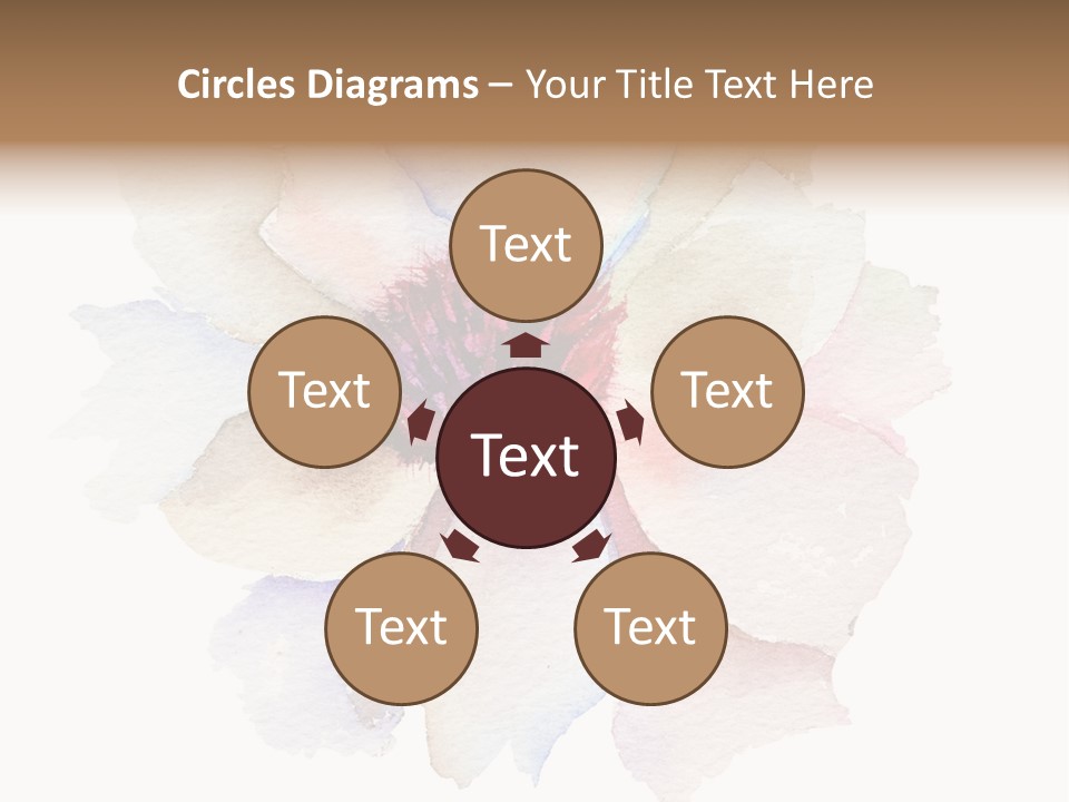 Decoration Flower Abstract PowerPoint Template