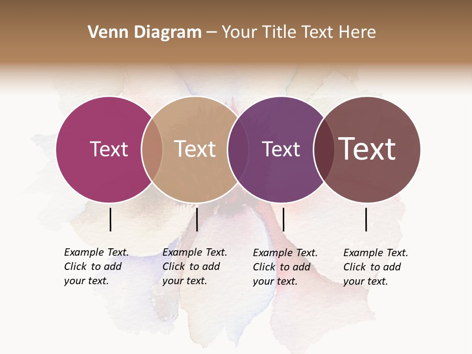 Decoration Flower Abstract PowerPoint Template