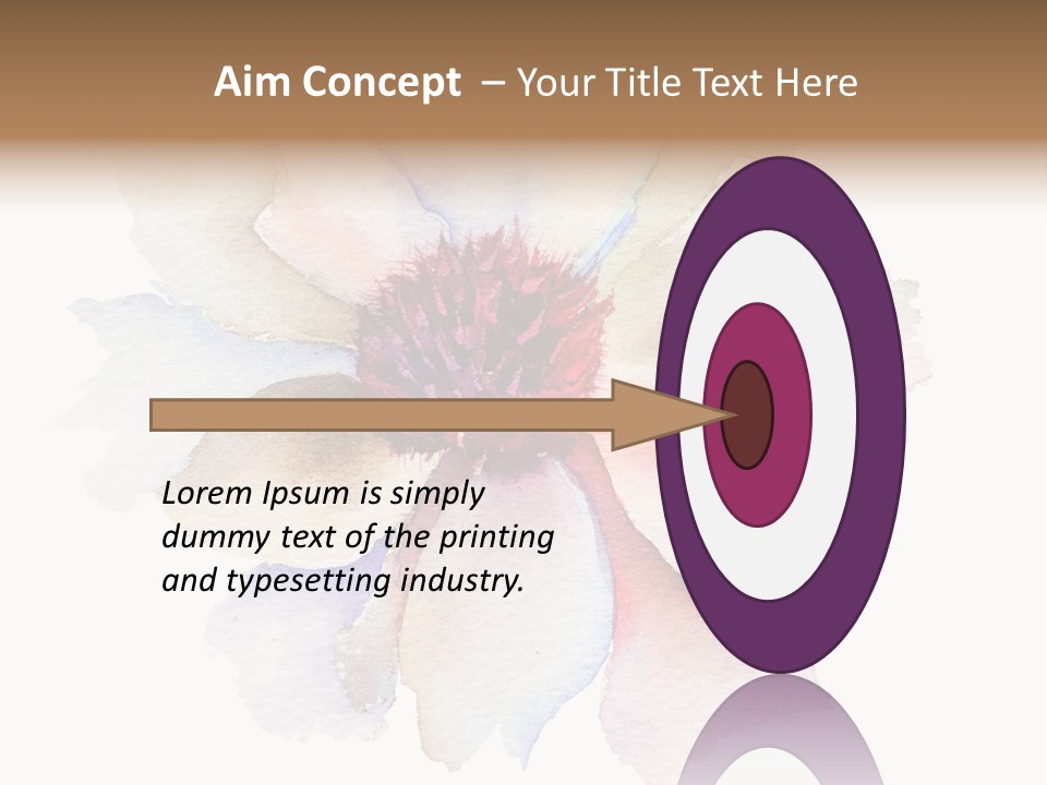 Decoration Flower Abstract PowerPoint Template