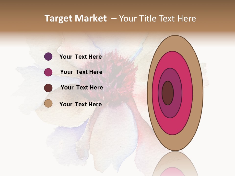 Decoration Flower Abstract PowerPoint Template