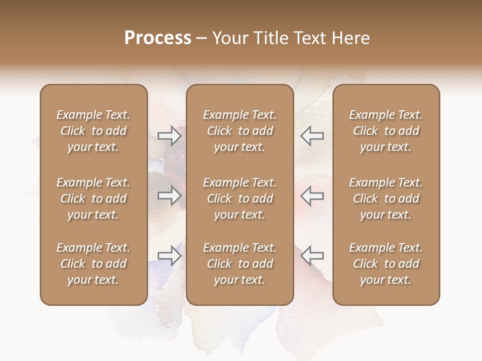 Decoration Flower Abstract PowerPoint Template