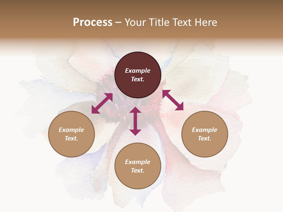 Decoration Flower Abstract PowerPoint Template