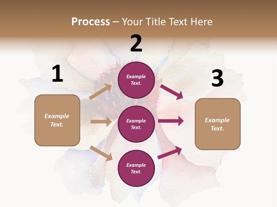 Decoration Flower Abstract PowerPoint Template