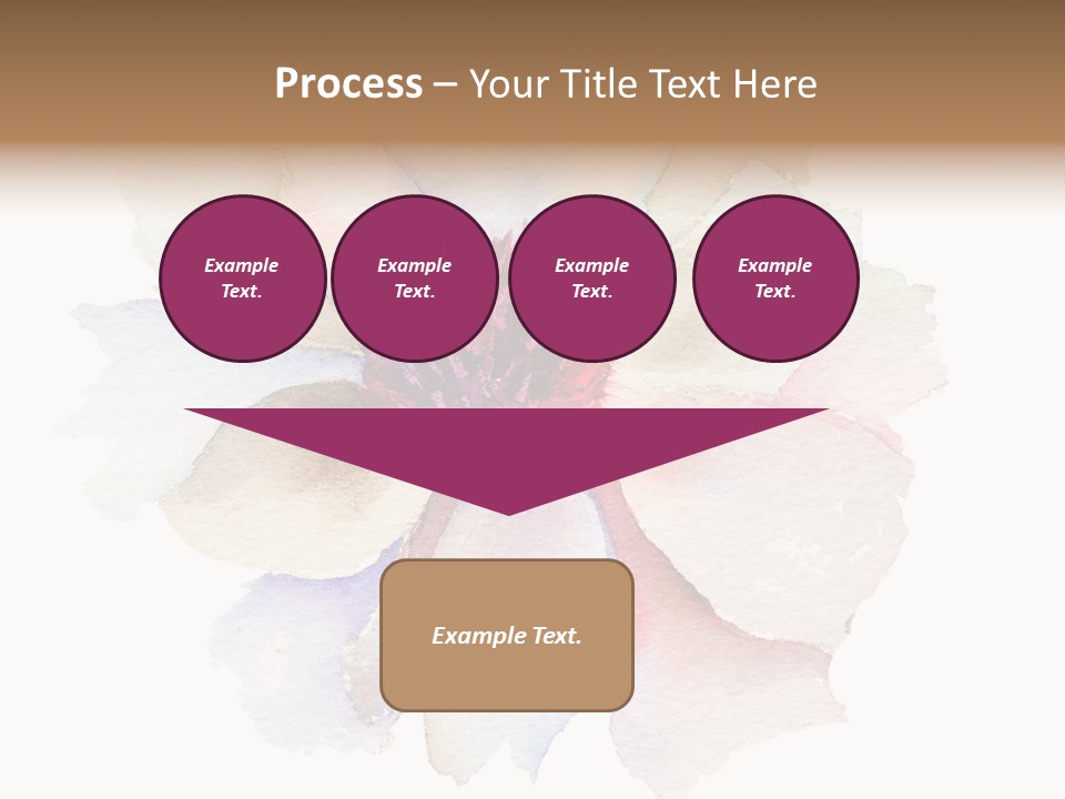 Decoration Flower Abstract PowerPoint Template
