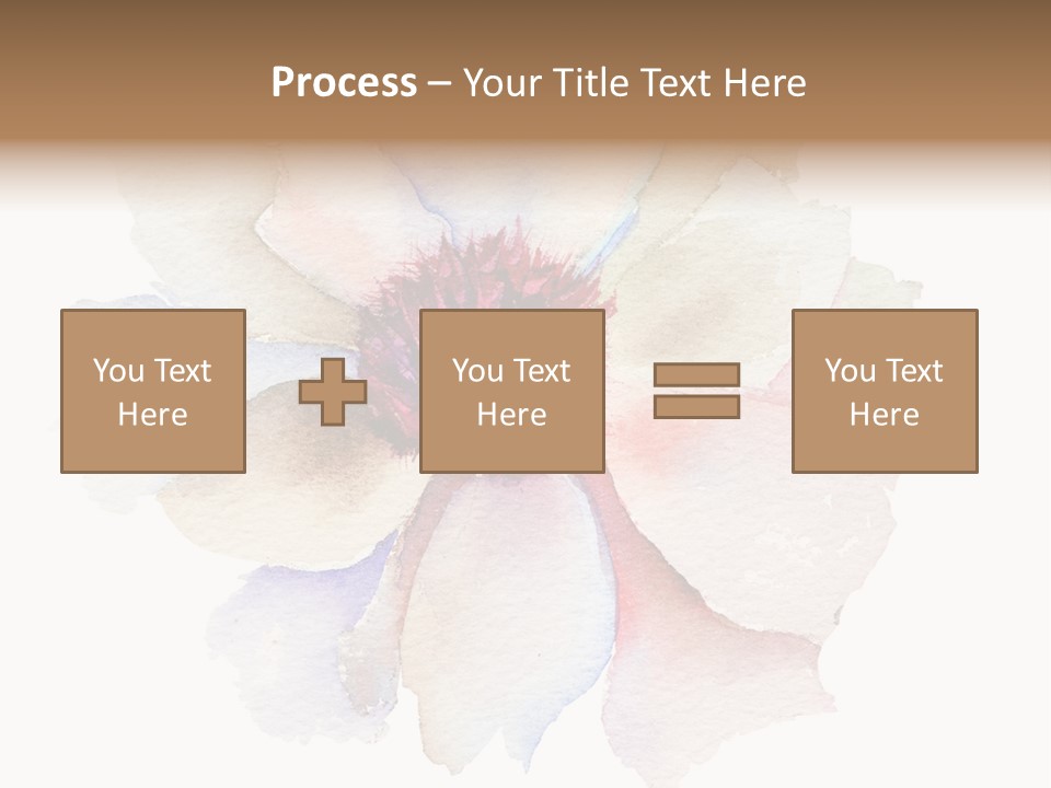 Decoration Flower Abstract PowerPoint Template
