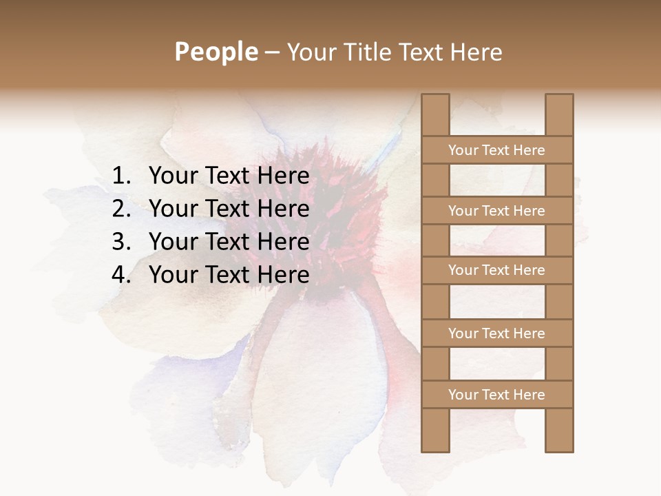 Decoration Flower Abstract PowerPoint Template