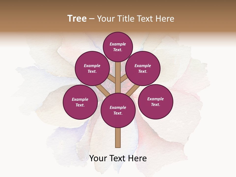 Decoration Flower Abstract PowerPoint Template