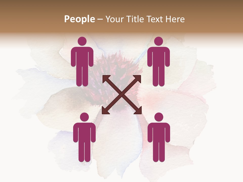 Decoration Flower Abstract PowerPoint Template