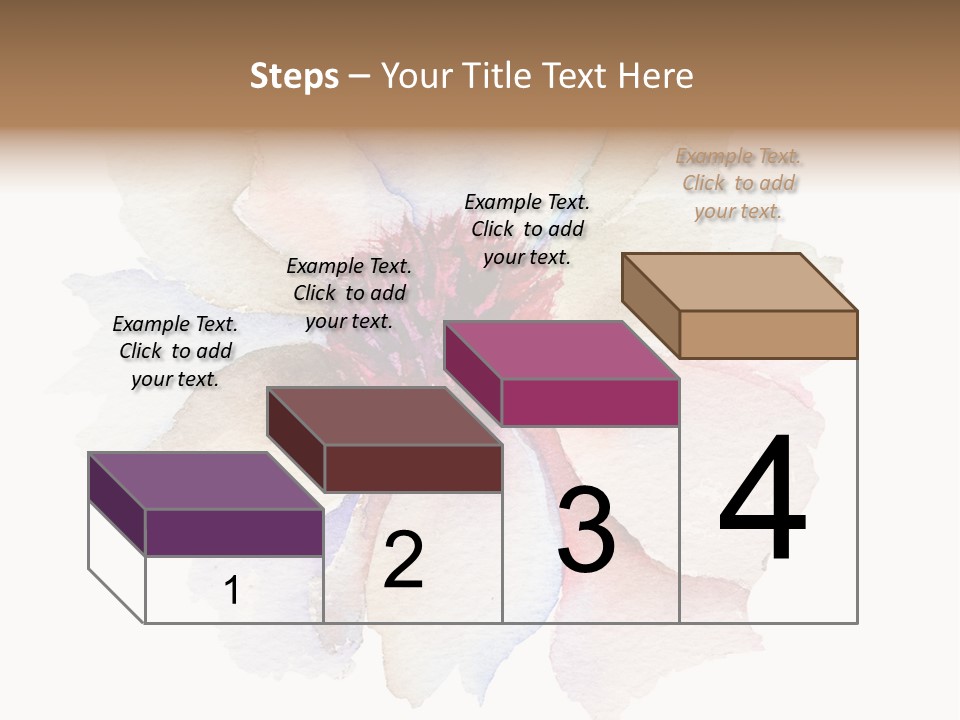 Decoration Flower Abstract PowerPoint Template