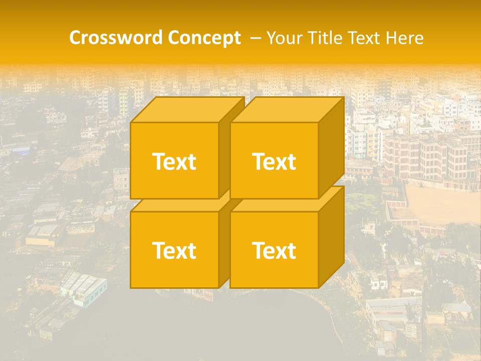 Outdoor Day Town PowerPoint Template