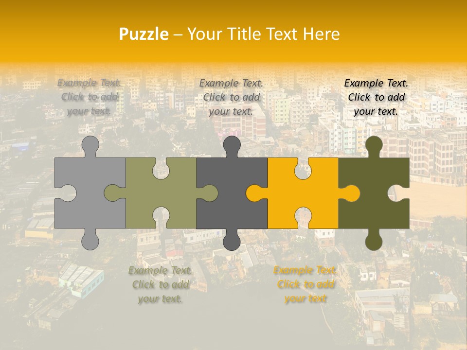 Outdoor Day Town PowerPoint Template