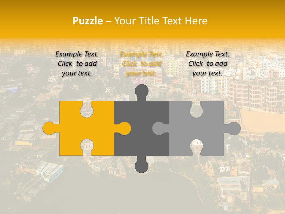 Outdoor Day Town PowerPoint Template